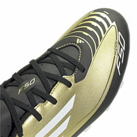 Adult's Football Boots Adidas F50 Club Messi Golden