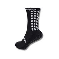 Grippy Black Football Grip Socks