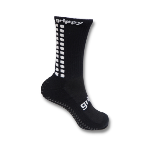 Grippy Black Football Grip Socks